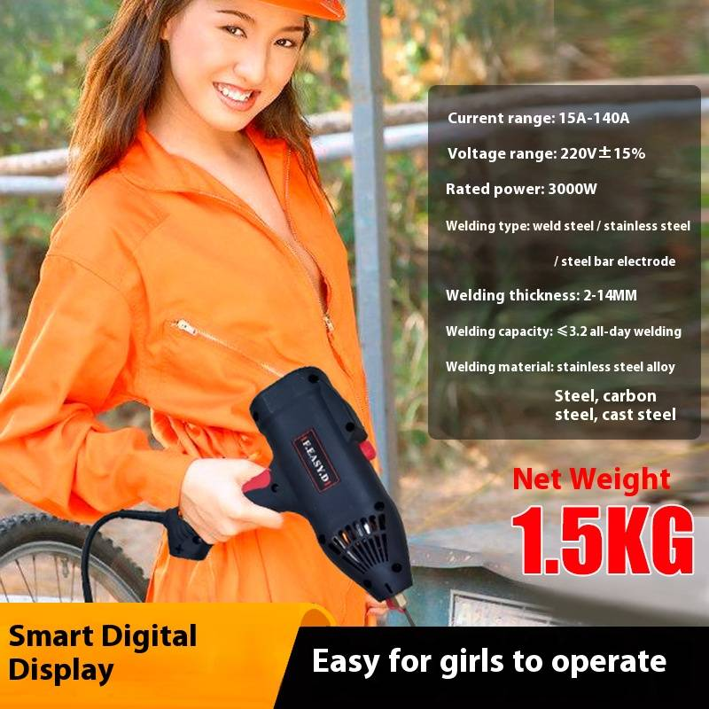 YB-320 Portable AC Arc Welder – Compact Handheld Welding Machine For Home DIY & Steel Repair, 15-140A Adjustable Current_voghion.com
