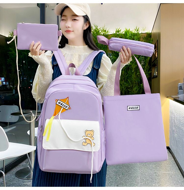 Zaini per bambini Zaino leggero per studenti della scuola primaria Zaino per bambini di grande capacità Zaino per studenti della scuola media Zaino casual per la scuola_voghion.com