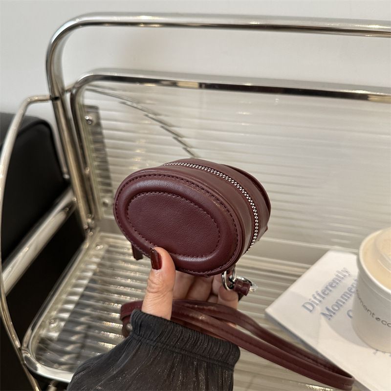 High-end Mini Neck Exquisite Small With Mirror Lipstick Fashion Design Coin Crossbody Bag_voghion.com