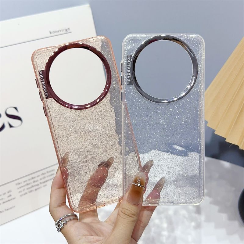 IMD Starry Shiny Glitter Transparente Hülle für Huawei P70 P60 P50 P40 Pro Mate 60 50 40 30 Überzug Kristall Stoßfängerabdeckung_voghion.com