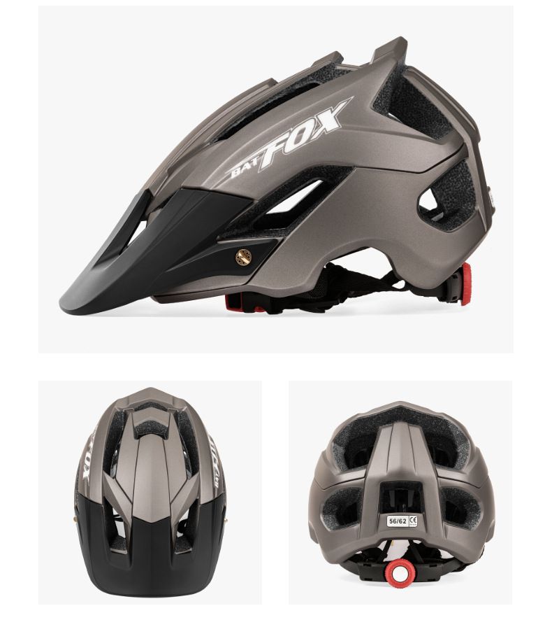 Casco de seguridad para ciclismo de montaña y patineta todoterreno BATFOX_voghion.com