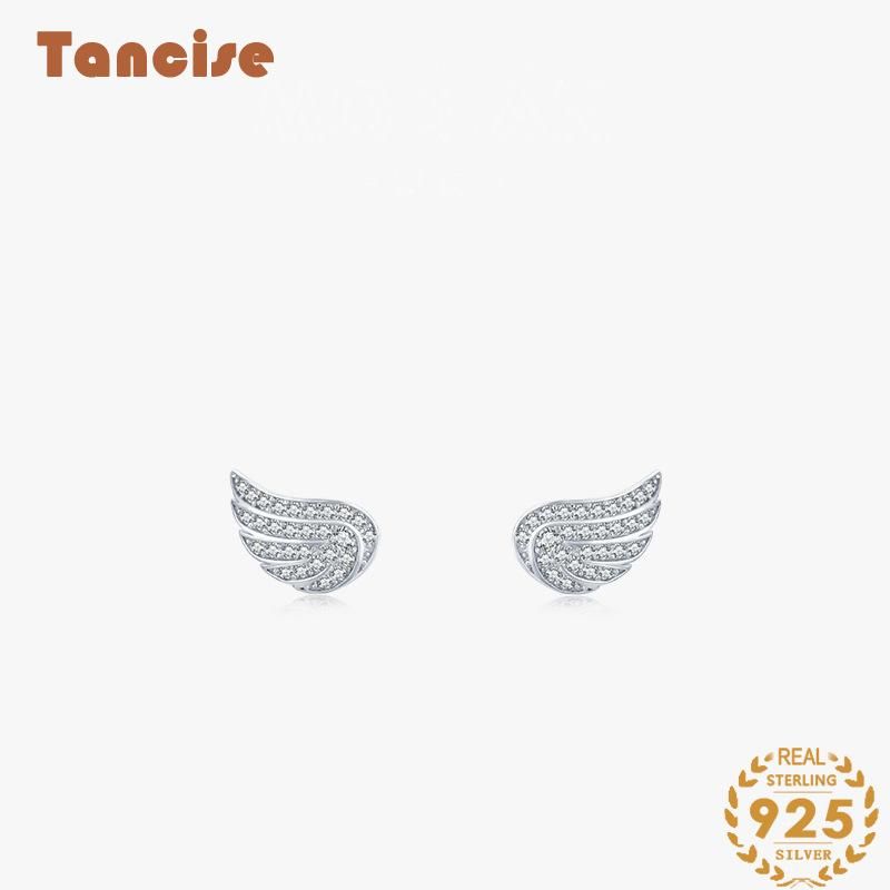 Tancise Orecchini pendenti con zirconi d'argento per le donne Regali per feste di matrimonio_voghion.com