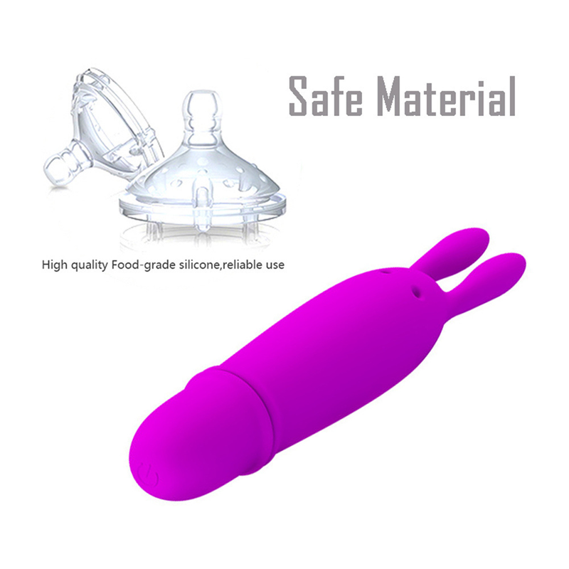 10 Frequency Powerful Silicone Cute Bullet Vibrator Clitoris Stimulation Mini G-spot Vibrating Dildo Women_voghion.com