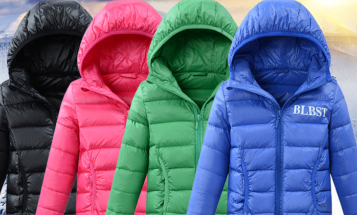 abbigliamento per bambini Bambini ragazzi piumino leggero con cappuccio ragazze novità bambini medi e piccoli bambini medi e grandi_voghion.com