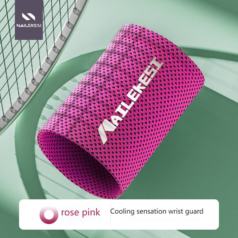 Unisex Sports Wristband Sweat Absorbent & Cooling Towel – Quick-Dry Gym Accessories For Running, Tennis & Summer Workouts_voghion.com
