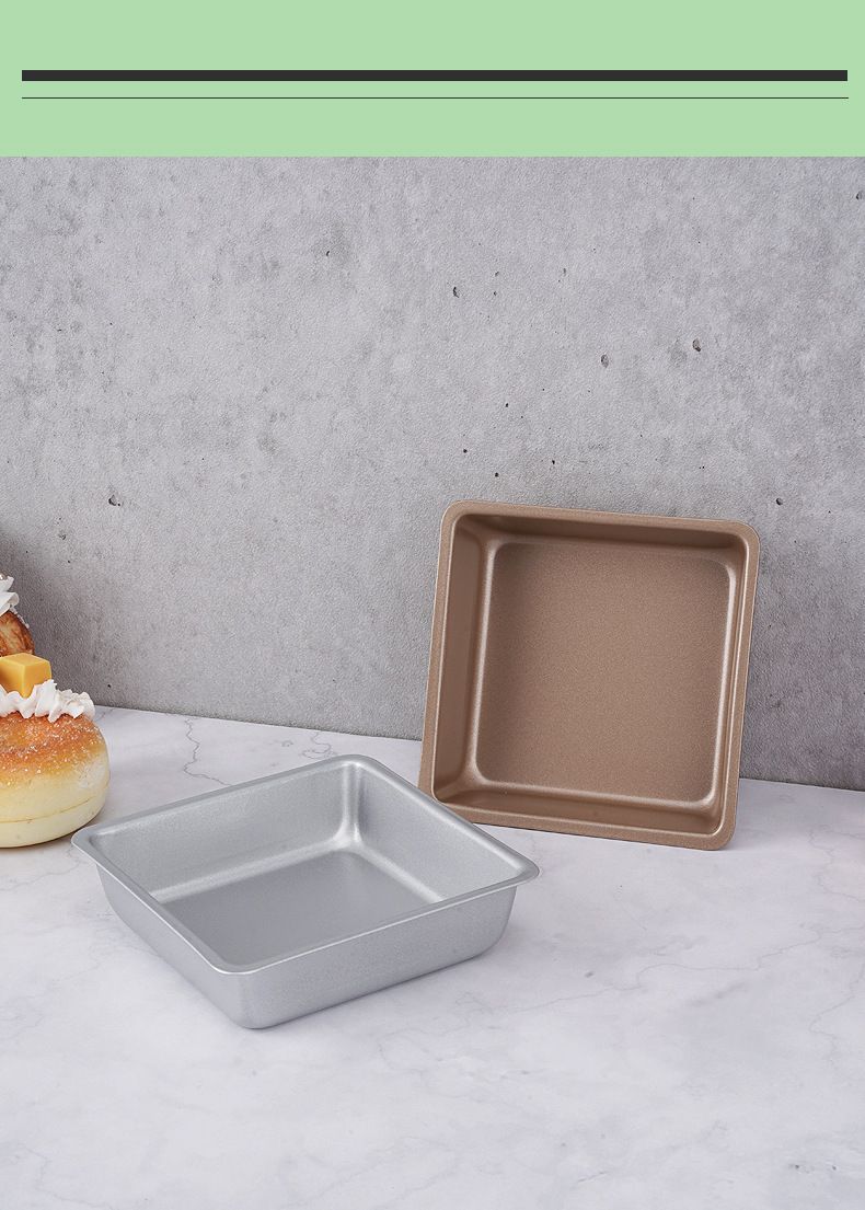 Square Carbon Steel Baking Pan Non Stick Bread Baking Mold Special Baking Cake Baking Pan_voghion.com