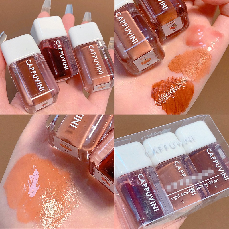 lipstick Transparent gloss waterproof and long-lasting moisturizing lipstick mirror glitter lipstick gloss wom_voghion.com