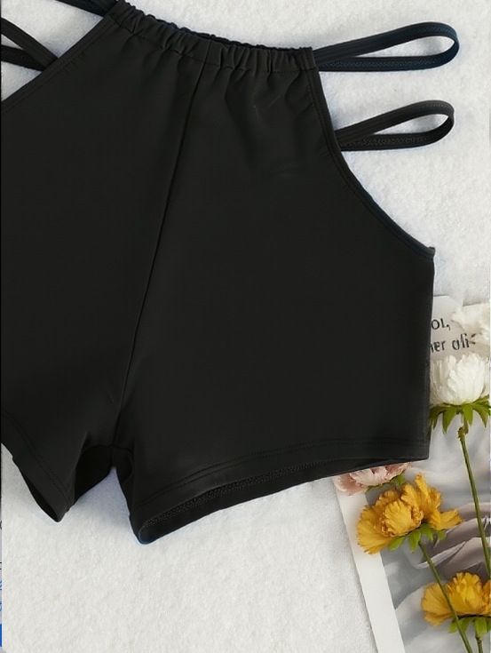 GraceChic Costume da bagno due pezzi transfrontaliero europeo e americano Bikini sexy tinta unita di alta qualità Stile Pure Desire aderente_voghion.com