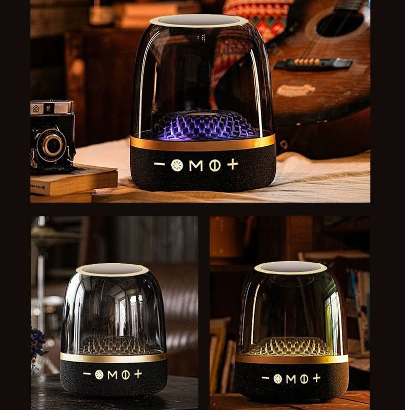 Huaqiangbei Liuli 4 krachtige subwoofer draadloze karaoke-buiten draagbare kleurrijke licht Bluetooth-luidspreker_voghion.com