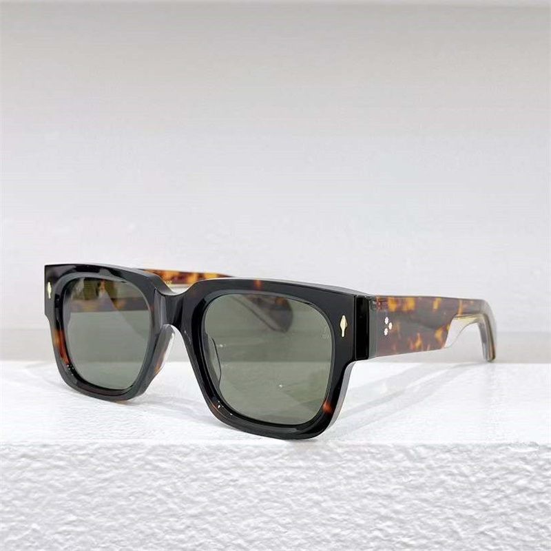 Nye varer TOP ENZO Retro Vintage Rektangulær Udendørs Acetat Stort Stel TIL Mænd Kvalitet JMM Designer Dame Solbriller Optisk_voghion.com