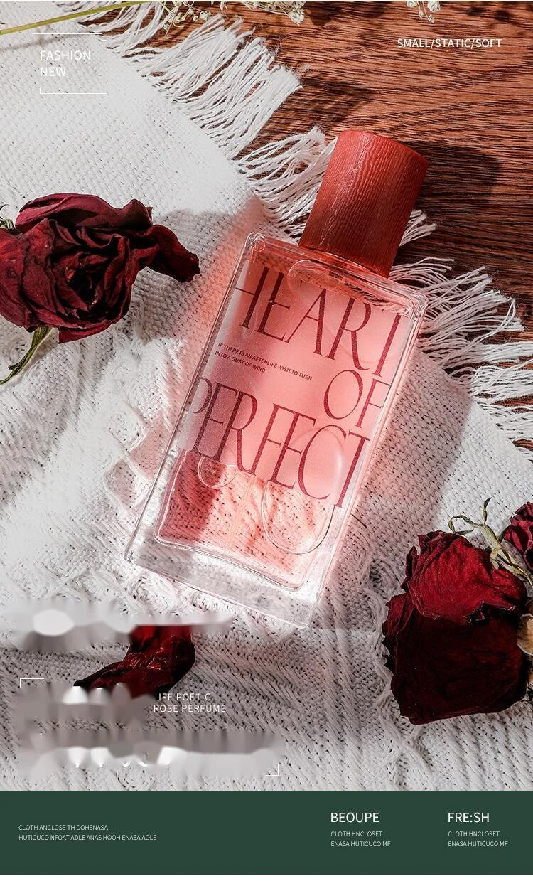 Nuovo profumo per donna, fragranza duratura, fragranza di fiori freschi, bollettino studentesco, confezione regalo di nicchia rosa, profumo, autentico_voghion.com