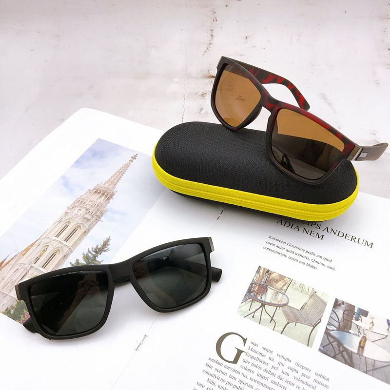 New Parized Occhiali da sole classici Vintage Square Paroid Occhiali da sole Uomo Beach Surf Shades Occhiali UV400 Óculos De_voghion.com