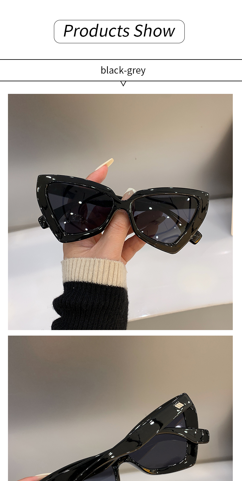 New fashion occhiali da sole cat eye occhiali da sole femminili alla moda designer di marca di lusso donne popolari che viaggiano occhiali da sole occhiali_voghion.com