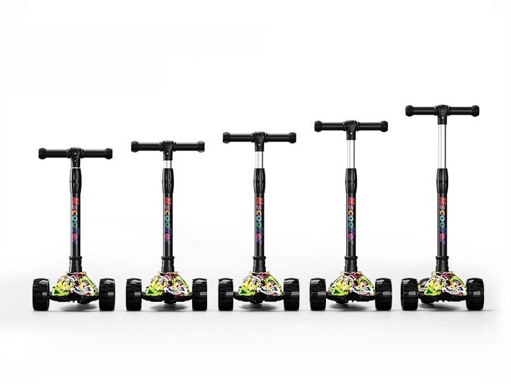 Monopattino pieghevole per bambini dai 2 ai 6 anni, dagli 8 ai 12 anni in su, per ragazzi e ragazze_voghion.com
