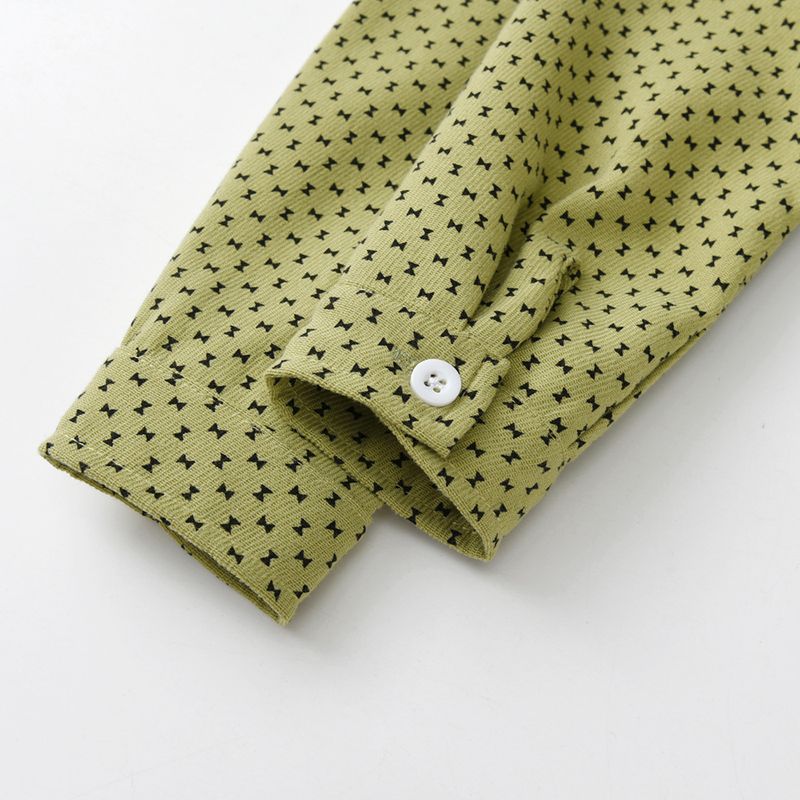Kinderkleidung Hinweis Jungenanzug Langarm bedrucktes Hemd Overall Kinder Gentleman Kleid Einjähriges Leistungskostüm_voghion.com