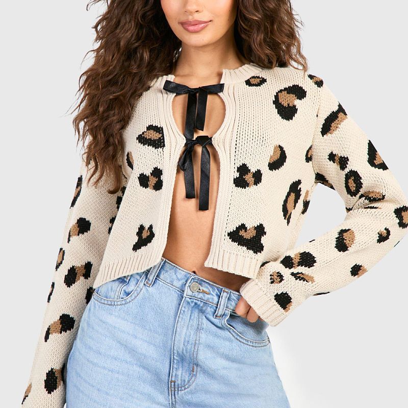 Strickpullover Damen Langarm Rundhalsausschnitt Knopf Einfarbig Pullover Strickjacke Top Damen_voghion.com