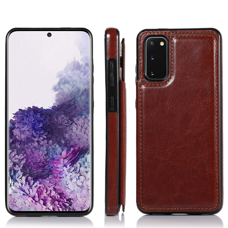 Custodia in pelle per Samsung Galaxy S22 S21 S20 FE Ultra S10E S9 S8 S7 Bordo Nota 8 9 10 20 Plus Lite A81 A91 Portafoglio carta Pho_voghion.com