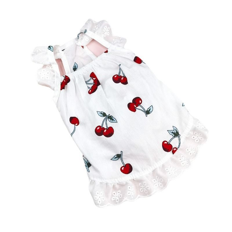 Trendy Spring Summer For Small And Medium Dogs Teddy Cat Pet Clothes Cute Dog Dress Thin Princess Style_voghion.com