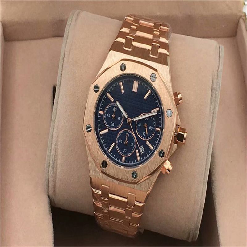 Leisure Calendar A New P Men's Full Function Racing 6-Pin Quartz Watch_voghion.com