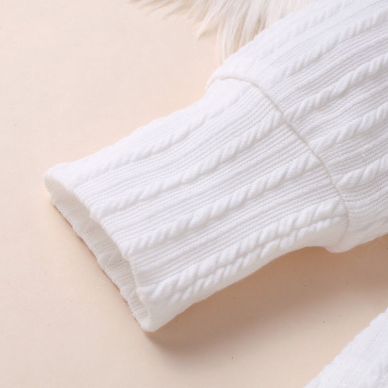 Completo da bambina con maglia a maniche lunghe con scollo quadrato e gonna a pantaloncini irregolari a quadri, in morbido cotone, da 2 pezzi, per la primavera e l'autunno._voghion.com