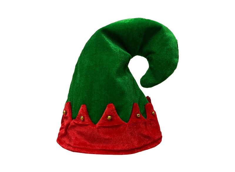 Disfraz de elfo navideño para niños: vestido de fantasía verde con sombrero, cinturón, cubrepiés y calcetines para actuaciones en el escenario y para combinar con toda la familia._voghion.com
