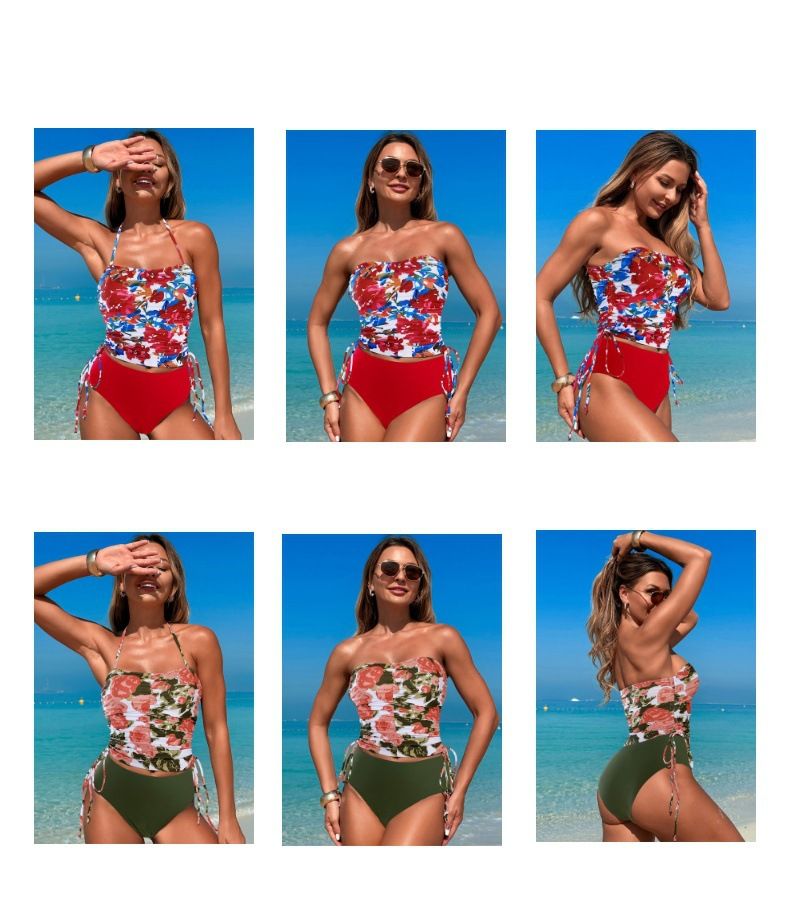 Damen Bademode Bikini Neue Quick-Dry Hot Spring Badeanzug Eng Anliegende_voghion.com