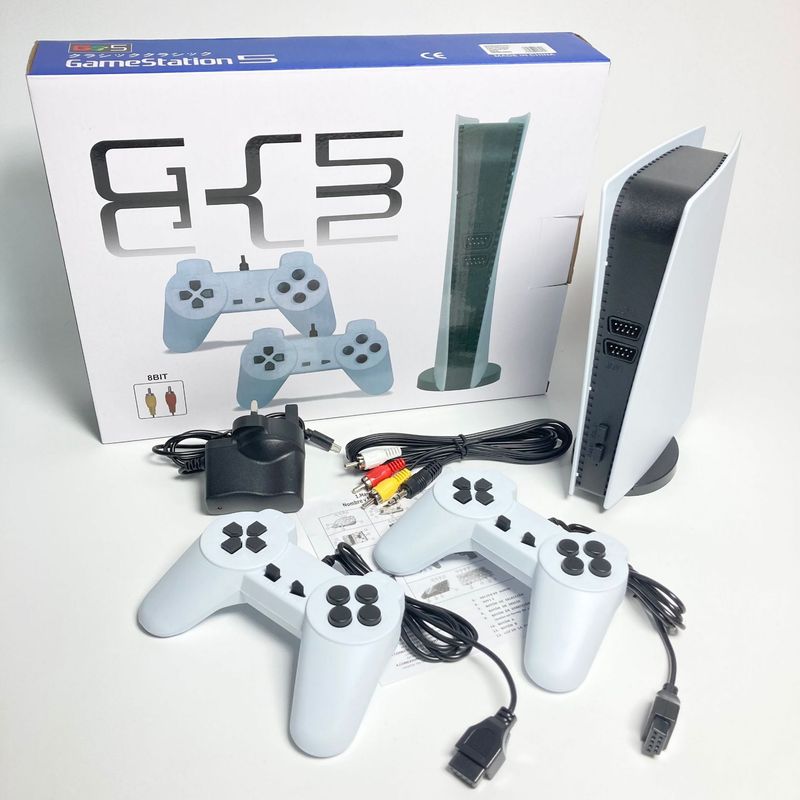 GS5 NES nostalgična P5 mini TV kućna igraća konzola 300 igara_voghion.com