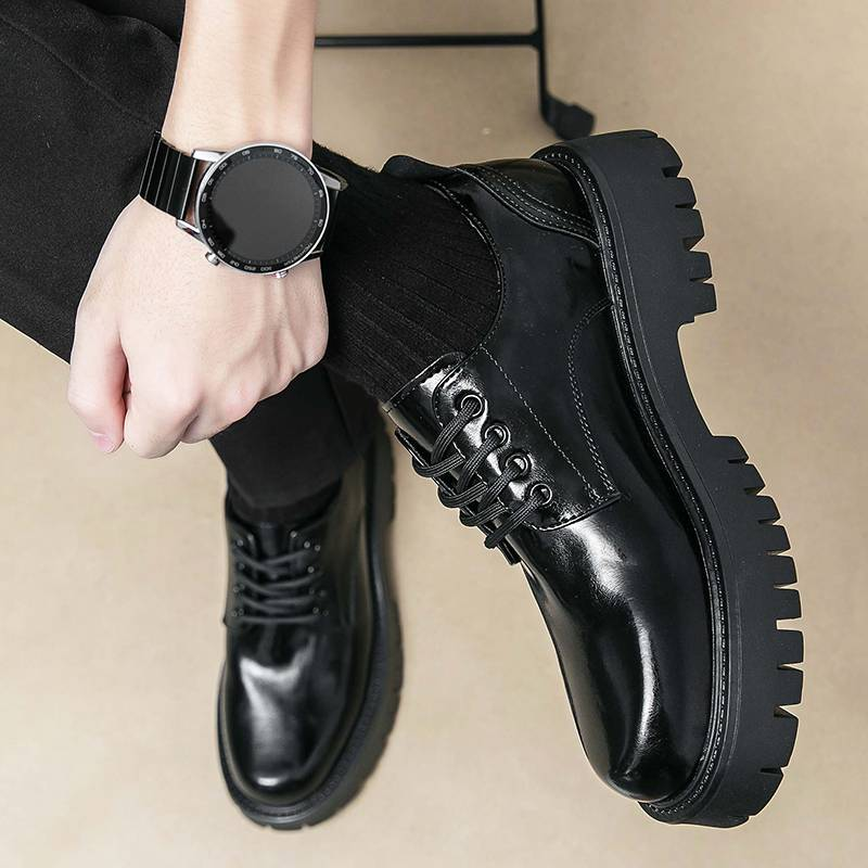 Men's Shoes Business Casual Shoes With Triple-Stitched Soles For Middle-Aged And Elderly Men_voghion.com