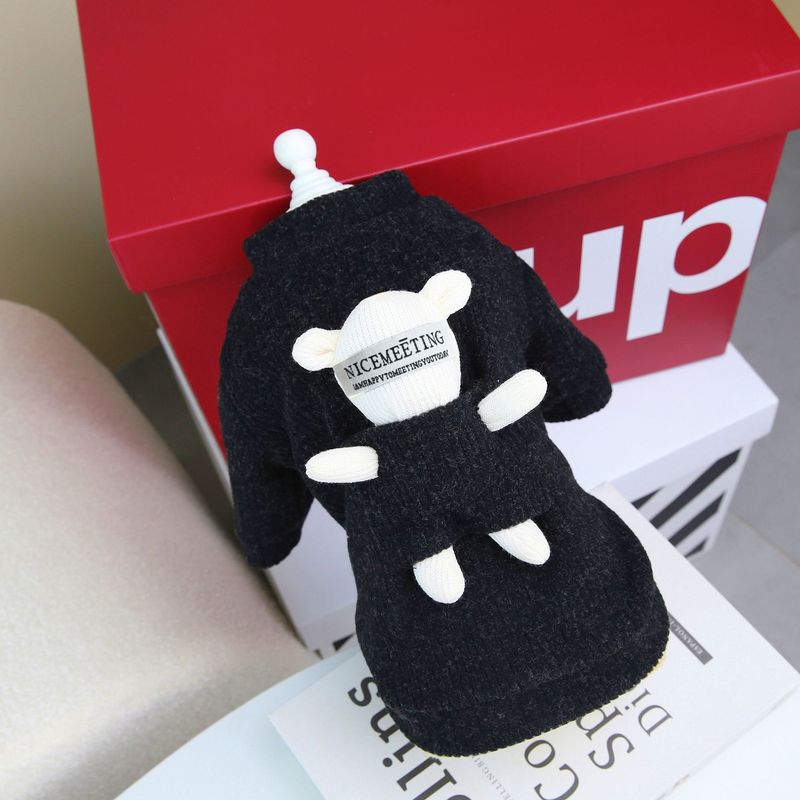 Dog autumn and Teddy cat winter pet clothing thickened new 23 teddy bear sweater_voghion.com