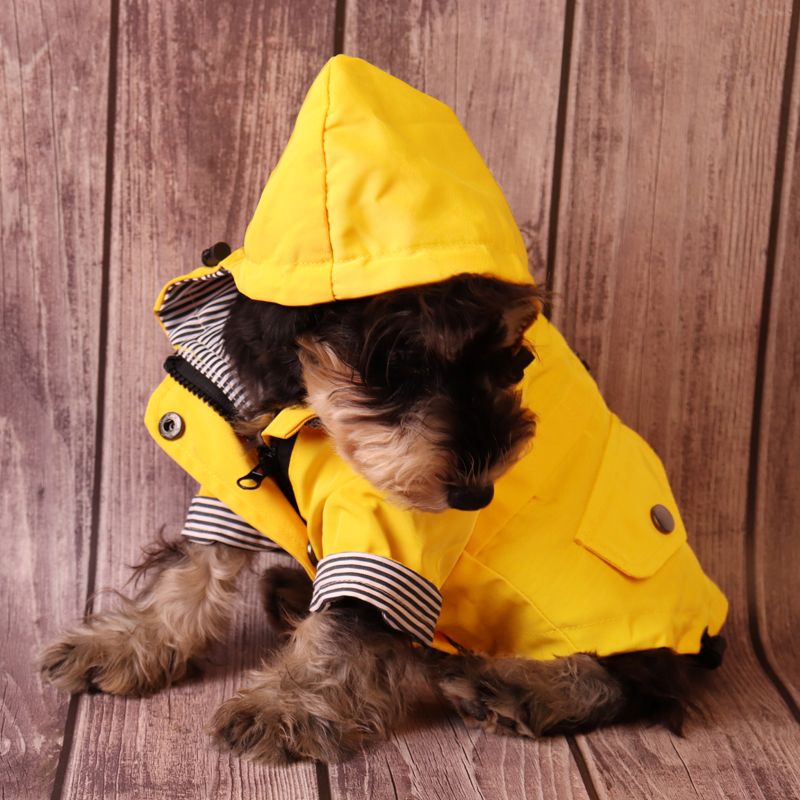 Waterproof Jacket, Raincoat, Pet Costume, Coat, Winter Warm Dog Clothes, French Bulldog, Windproof Coat For Large Dogs By PawParty Store_voghion.com