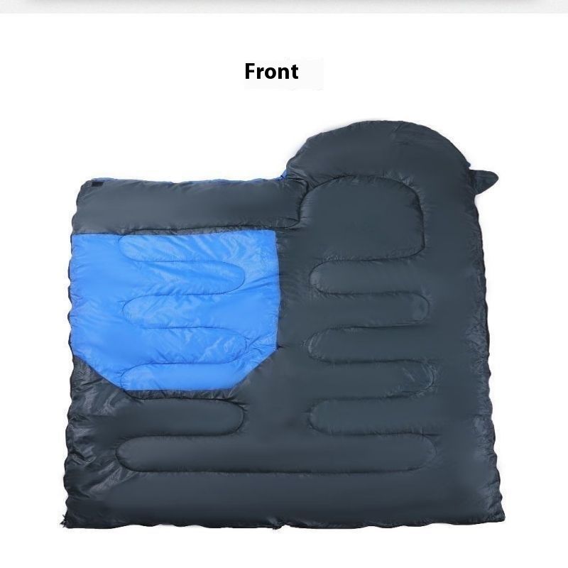 Sleeping Bag For Adults, Single Person, Outdoor Camping, Portable, Winter Thickened, Machine Washable, Nap, Dirt-Proof,_voghion.com