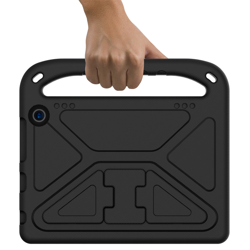 Støtsikker EVA håndholdt stativdekselveske for Kindle Fire HD 8 2022 HD8 Plus 2020 8,0 tommer Fire 7 2022 etui Kids Tablet_voghion.com