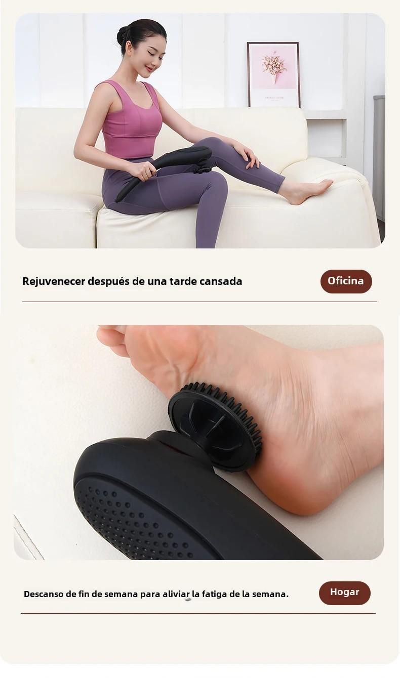 Elektrisches Haarmassagegerät, Halswirbel, Taille, Rücken, Handvibrationsinstrument für die Körperbeziehung, Baumwolle und_voghion.com