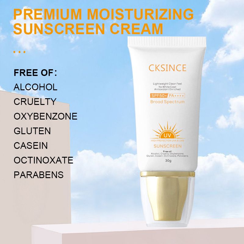 SPF50+ Isolation Cream UV Protection Waterproof Sweatproof Sunscreen Lotion Full English_voghion.com