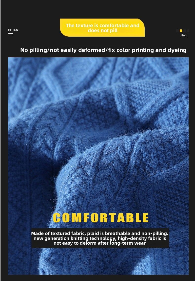 Einfarbiger, gedrehter Pullovermantel aus Wollfleece für Jugendliche, warm, Rundhalsausschnitt, langärmelig, gestricktes Basishemd, trendig_voghion.com