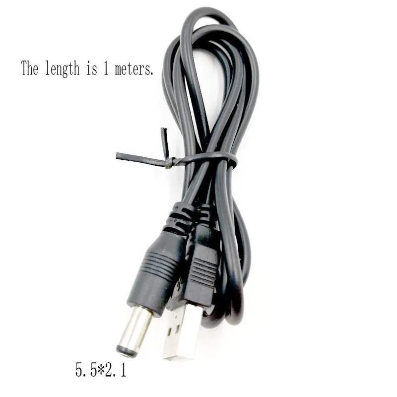 2 tk/pakk USB-porti 2.0 * 0.6 2.5 * 0.7 mm 3.0 * 1.1 3.5 * 1.35 mm 4.0 * 1.7 mm 5.5 * 2.1 mm 2.5 mm 5V alalisvoolu pistikuga toitekaabel_voghion.com