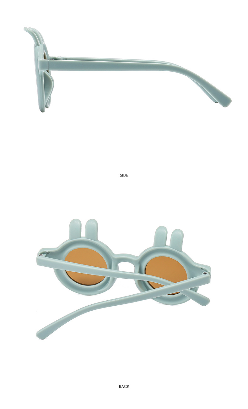 Kids'sunglasses New children's UV sunglasses baby cute children rabbit sunglasses men's and women's cartoon tide glasses_voghion.com