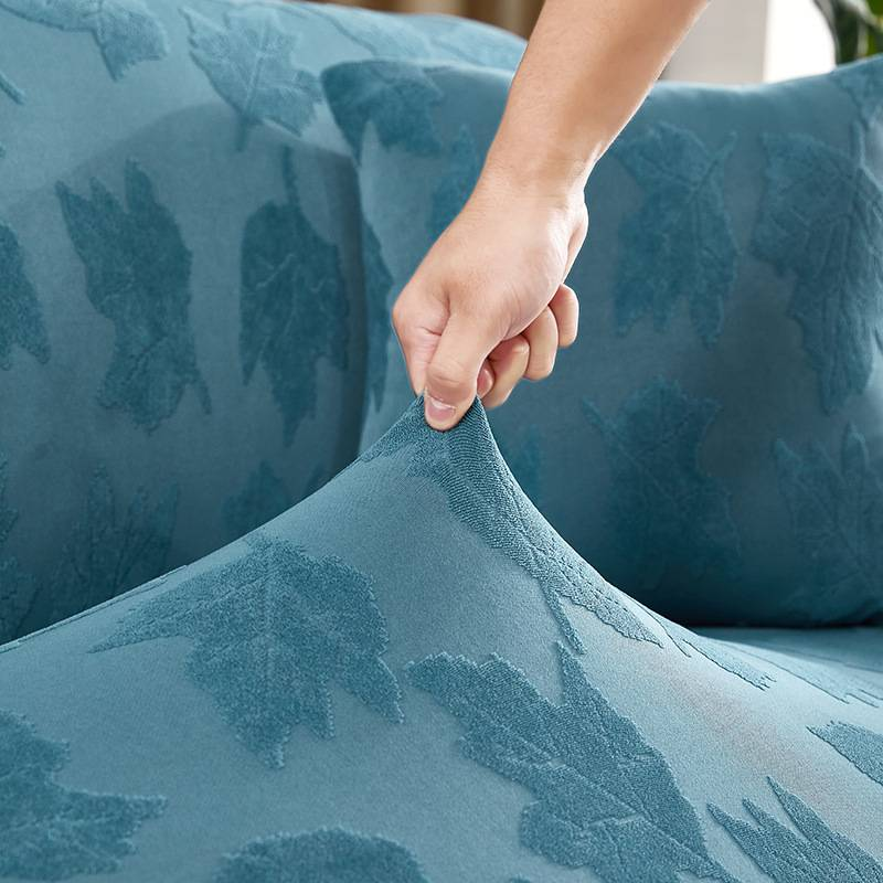 High-weight thickened high-elastic knitted jacquard full-cover elastic sofa cover universal full-cover combination sofa cover_voghion.com