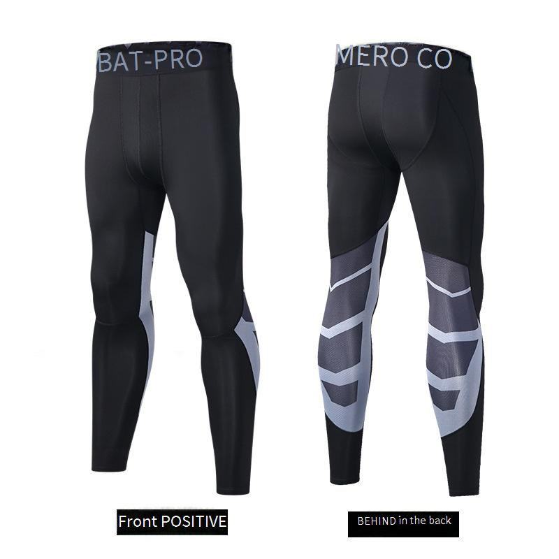 Męska bielizna Spodnie fitnessowe Koszykówka Sportowe rajstopy Męskie legginsy kompresyjne Seven Point Spodnie fitnessowe Nine Point Szybkoschnące Garnitur Cienkie_voghion.com