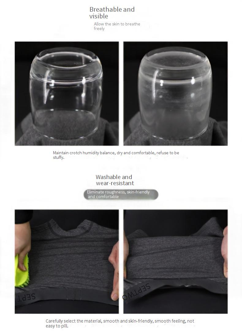 Lot de 4 boxers pour homme en graphène antibactérien, en coton et ammoniac, gris_voghion.com