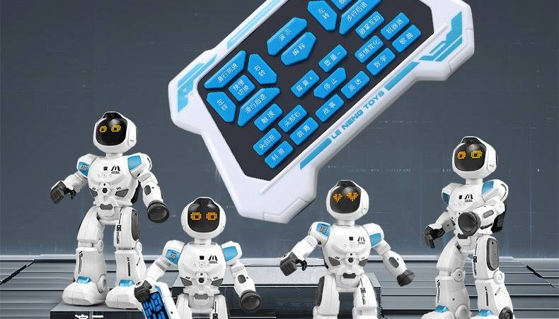 Lenon K30 Intelligent Programming Robot High Tech Multifunctional Sensor Early Education Machine Children's Interactive Toy Wholesale_voghion.com