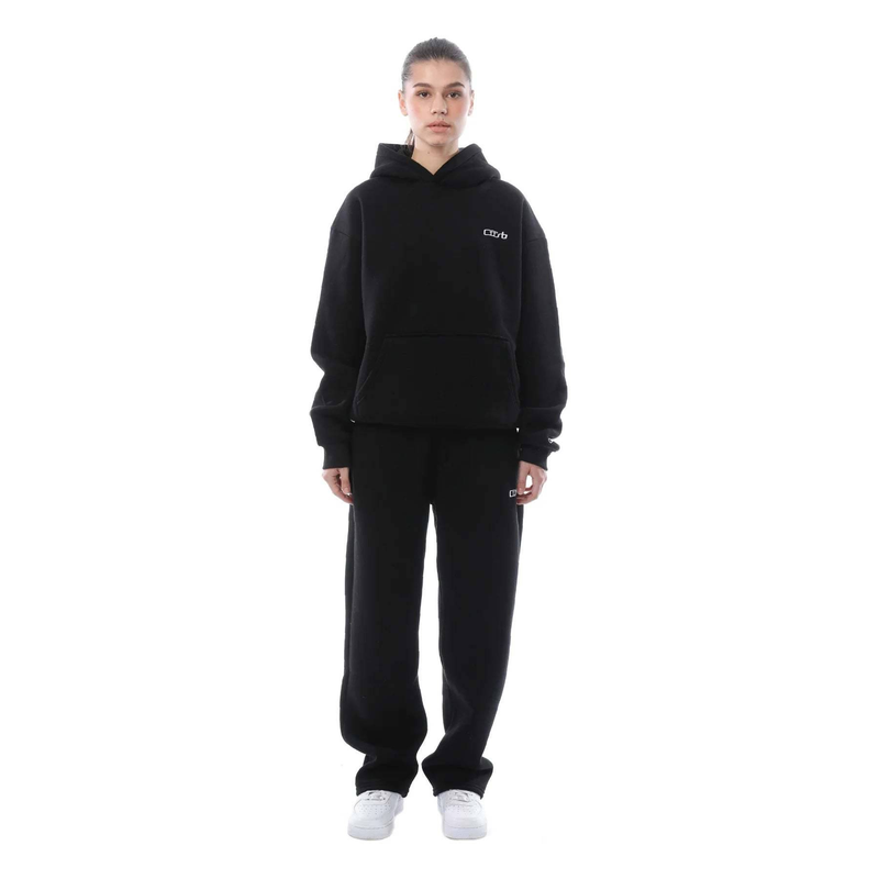 Conjunto unisex de sudadera y jogger: jersey extragrande con pantalones de chándal estampados para gimnasio y uso casual (8 colores, XS-4XL)_voghion.com