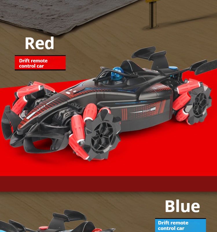 Carro de acrobacias RC de corrida de F1 – brinquedo de controle remoto de alta velocidade com 11 canais, luzes LED, música e spray Drift – desempenho off-road 4x4 para meninos e meninas_voghion.com
