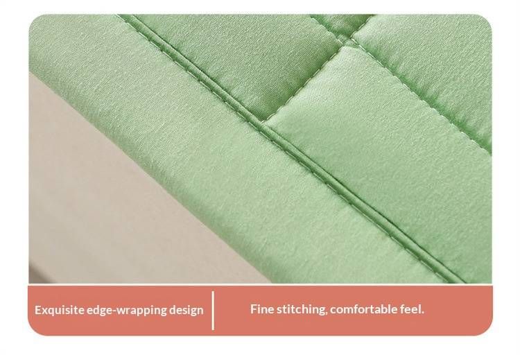 Premium Soft Cotton Mattress Protector – Hypoallergenic & Breathable Bed Pad For Baby, Kids & Adults (Made With Xinjiang Cotton, White/Beige/Grey)_voghion.com