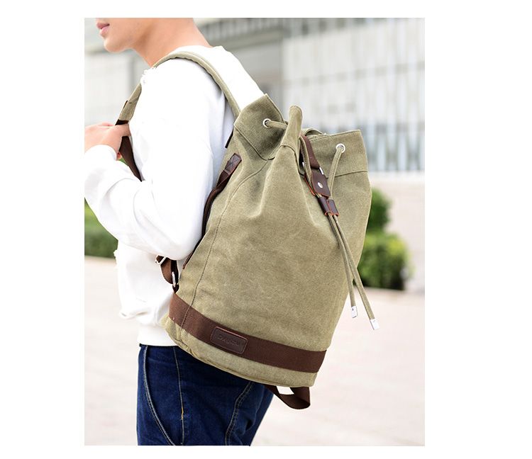 Zaino da viaggio in tela da uomo, casual, minimalista, portatile, per esterni_voghion.com