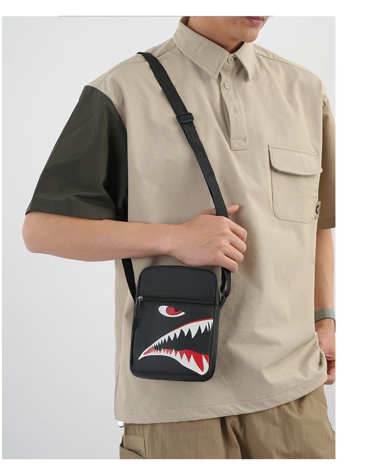 Men's Bags Casual Bags Shoulder Bags Trendy Fashion Messenger Bags Men Cartoon Waterproof Lightweight Boys Messenger Bags_voghion.com