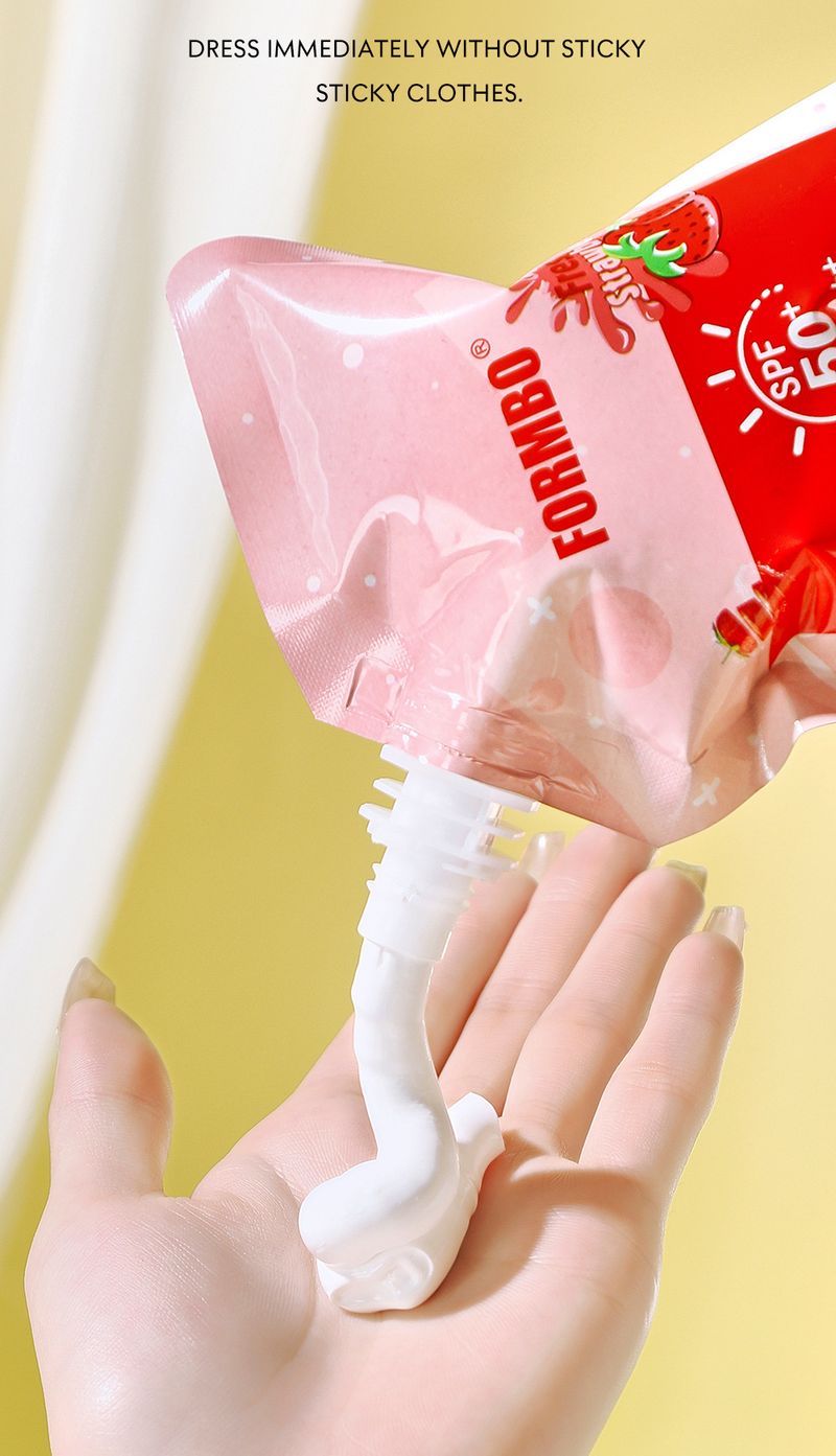 FORMBO Sunscreen Body Lotion Moisturizing And Nourishing Isolation Sunscreen Block UV Without Whitening_voghion.com