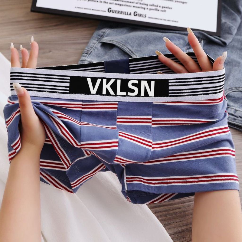 Men's Underwear Comfortable Breathable Boxer Briefs Trendy Fashion Boxer Shorts Youth_voghion.com