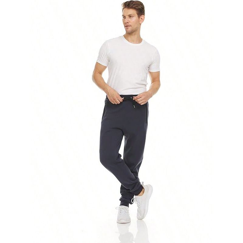 Lässige Herren-Jogginghose – Leichte Stretch-Jogginghose aus Polyester für Fitnessstudio, Training und Alltag_voghion.com