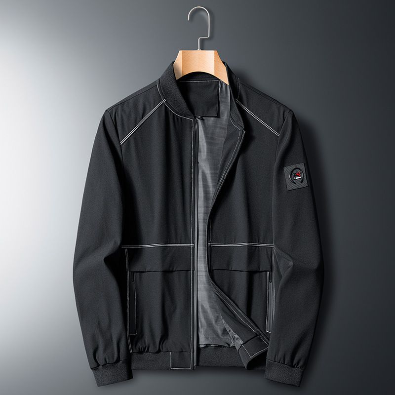 höst och vinter nya herr lös krage plusstorlek enkel ungdomsbaseball tjock casual jacka män_voghion.com